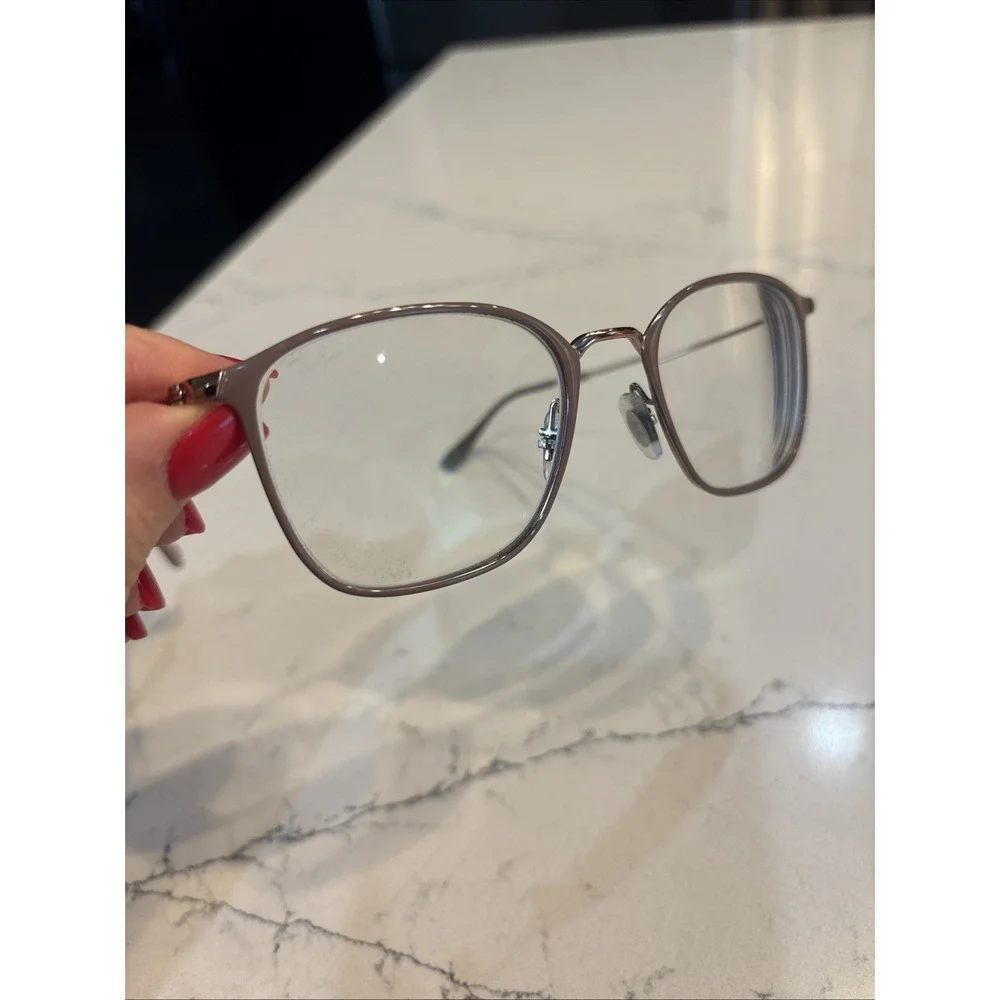 Ray Ban Eyeglasses, Frames Only, RB 6466 2973, 49-19-140, Lilac, Metal